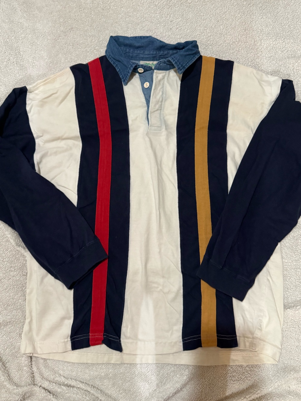 Vintage Ash Creek Trading Rugby Shirt